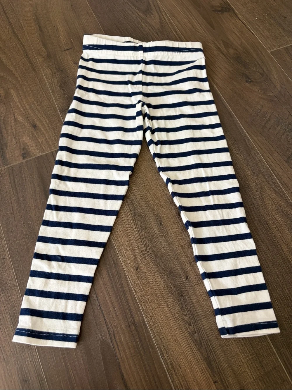 Carter's Navy and White Striped Girls' Leggings
